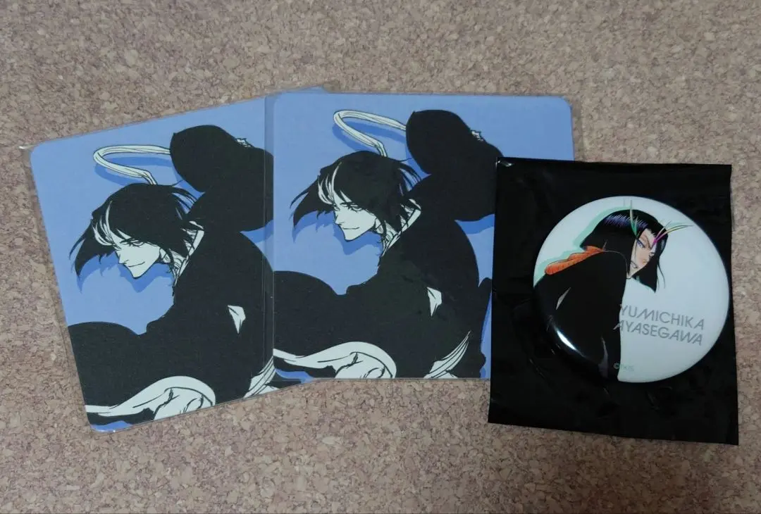 BLEACH WORLD アクリルコースター 缶バッジ 色紙 フォト 綾瀬川