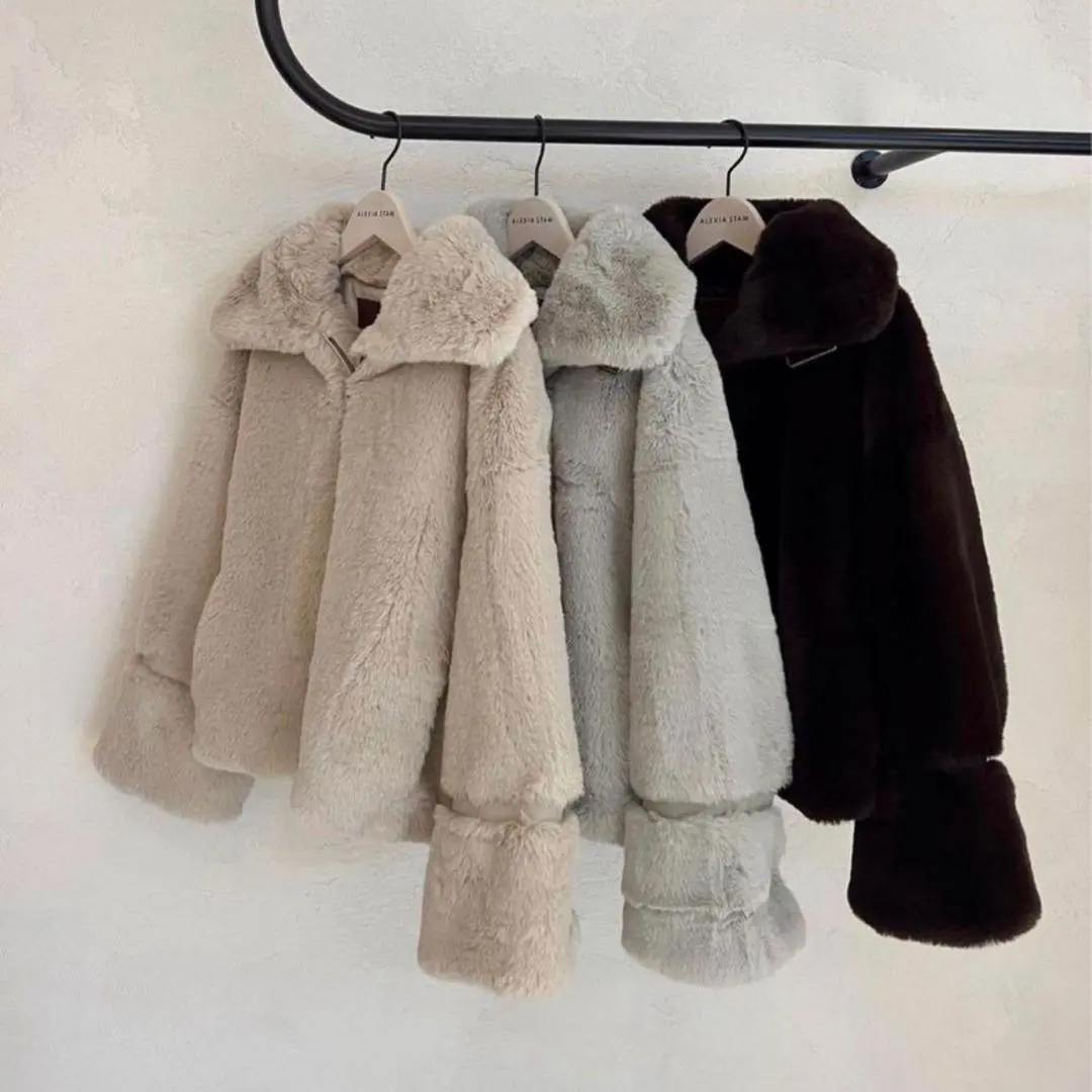 2025年最新】ALEXIA STAM レディース 毛皮・ファーコートの人気