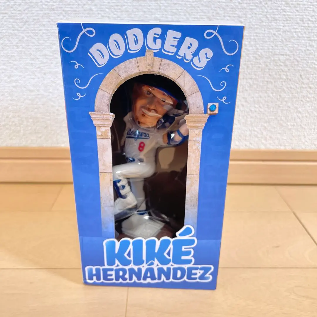 ドジャース　KIKE HERNANDEZ ボブルヘッド Kike Hernandez Los Angeles Dodgers 2024 World Series