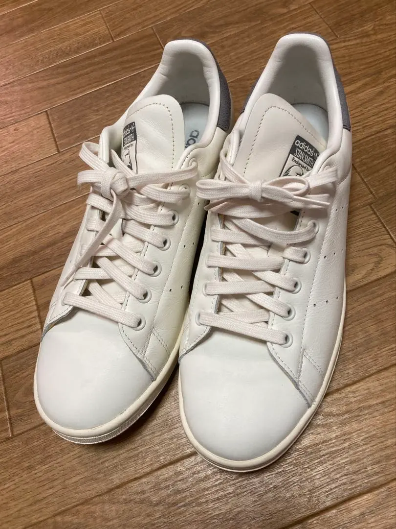 Thumbnail of Excellent condition! Adidas Originals Stan Smith White x Gray 28.5