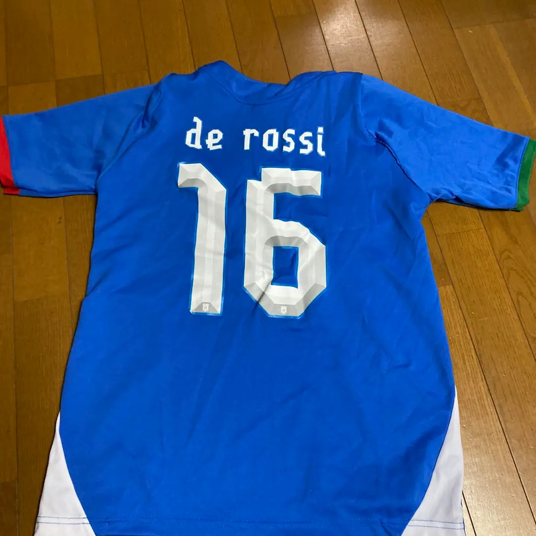 デ・ロッシ　引退記念パッチ付　ASローマ 19／20 ユニフォーム デ・ロッシ 引退記念パッチ付 ASローマ 19／20 ユニフォーム