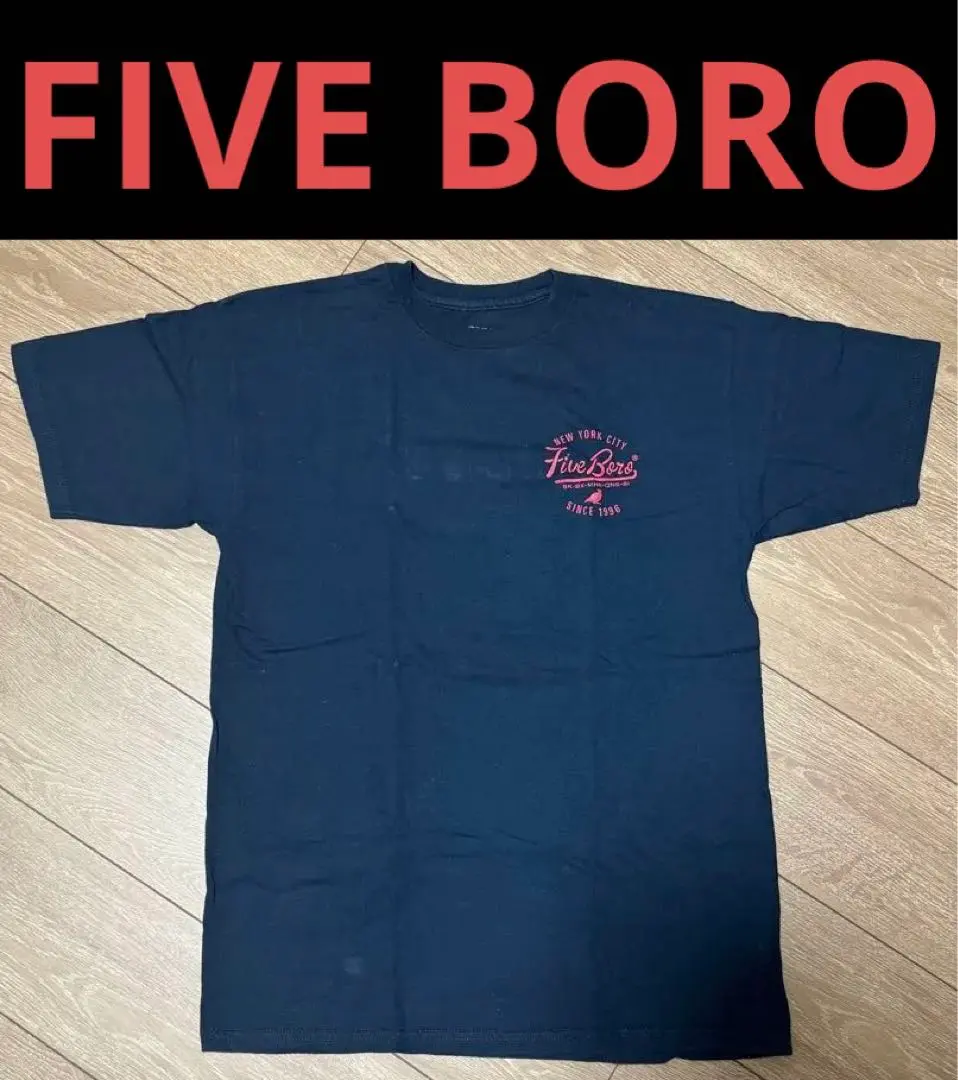 5BORO ファイブボロ Tシャツ Mサイズ YELLOW 黄色 5BORO / 5B LIBERTY T-SHIRTS YELLOW | THE MOTT H