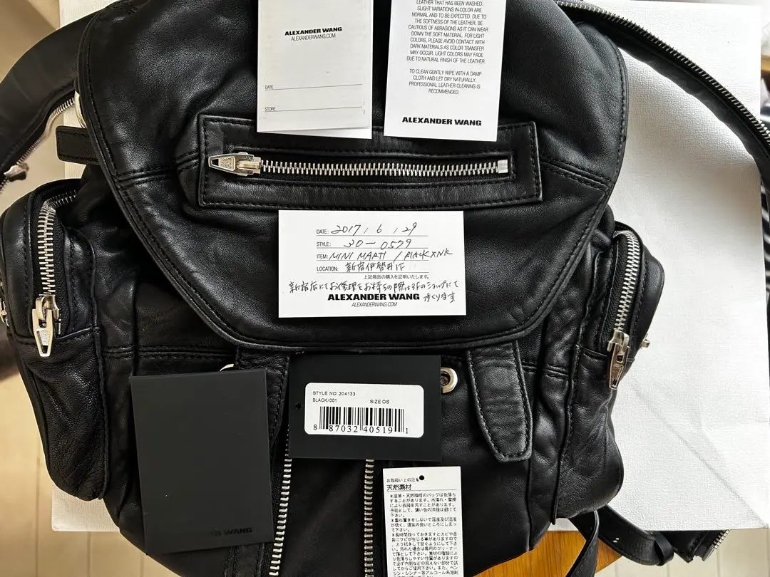 2025年最新】Alexander Wang カラー：ブラック系 リュック