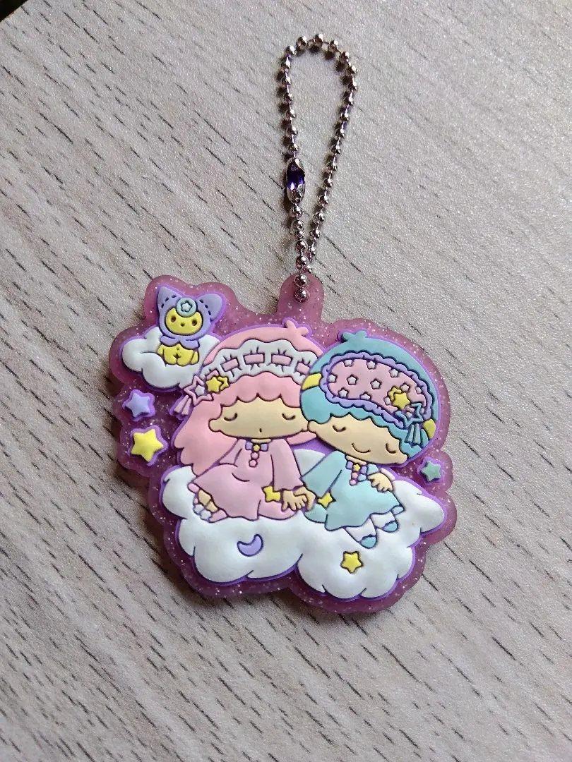 Thumbnail of Kiki & Lala Sanrio Characters Puffy Rubber Mascot