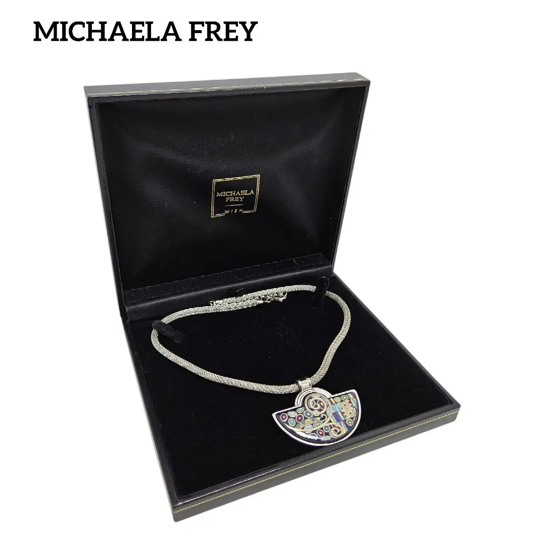 MICHAELA FREY ミカエラフレイ ネックレス Red Passion MICHAELA FREY WIEN ミカエラフレイ ネックレス エマイユ 七宝