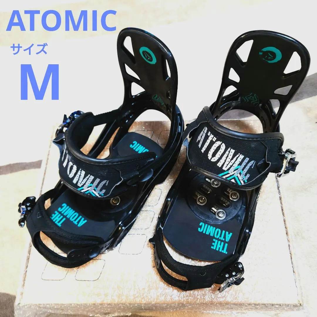 BEAT ATOMIC スノーボード ビンディングセット yokonorinet_bkli009