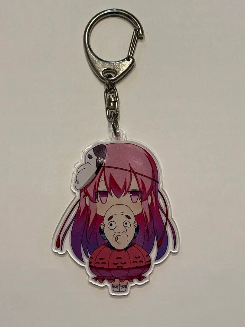 e➕東方Project➕　秦こころ　cacao　アクリルキーホルダー e➕東方Project➕ 秦こころ cacao アクリルキーホルダー