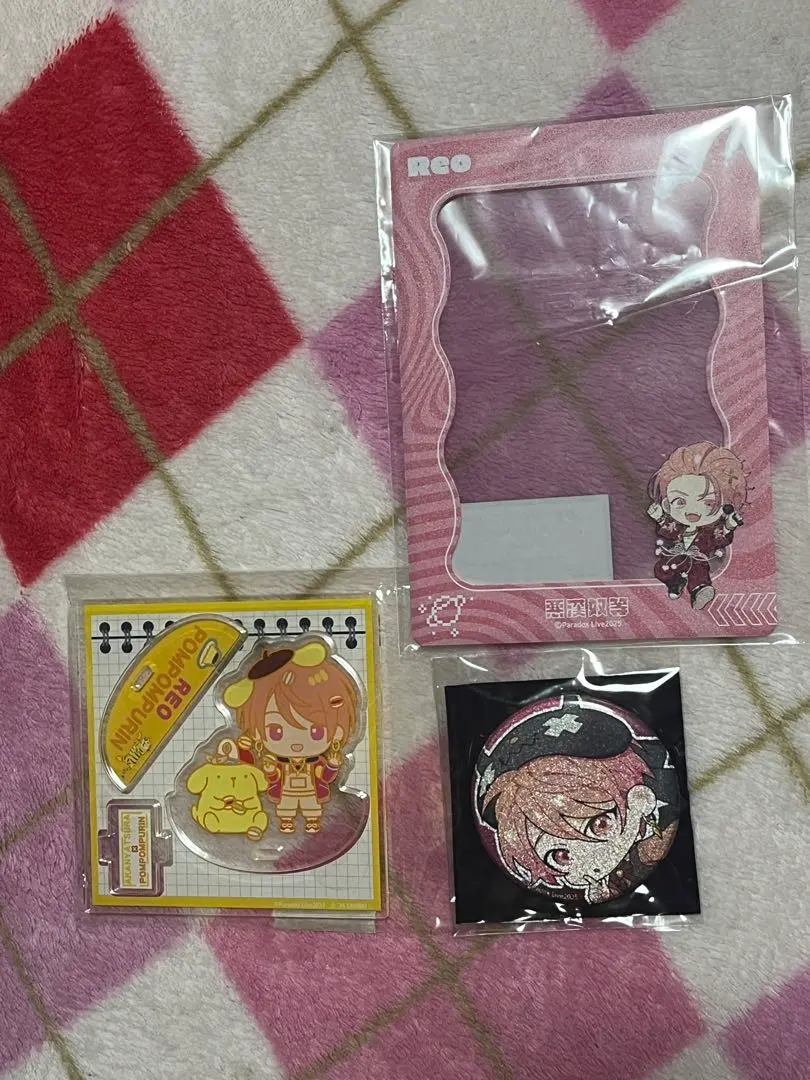 Thumbnail of Paradox Live Reo Maruyama acrylic stand and can badge set