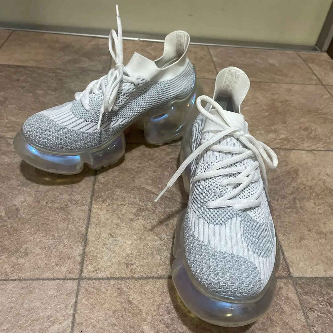 靴 grounds moopie aurora MOOPIE AURORA - WHITE GRAY / ICEGRAY (ムーピー オーロラ