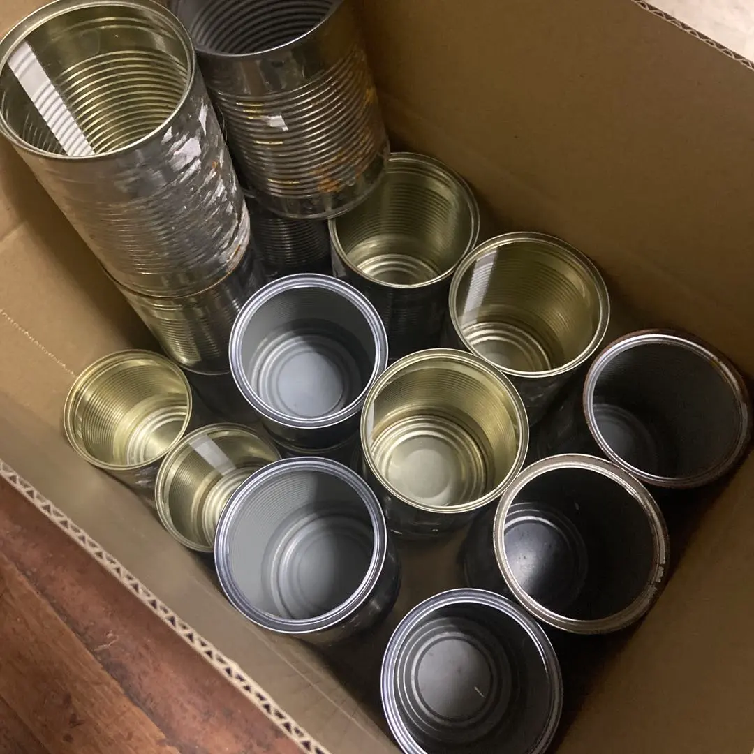 Thumbnail of ② Empty Cans for Remake, 24 pieces, Size 80