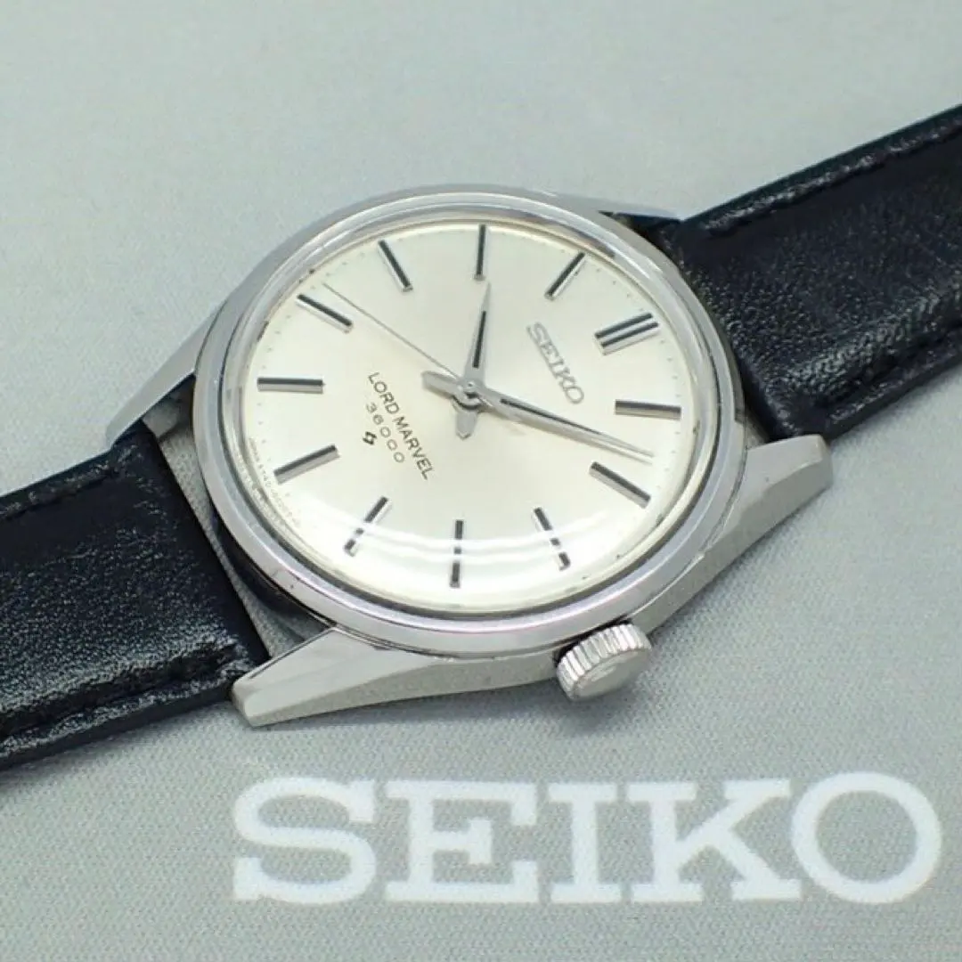 Thumbnail of 【Fully Functional, Serviced】Seiko Lord Marvel 36000 10-beat High-Beat Hand-Winding Wristwatch