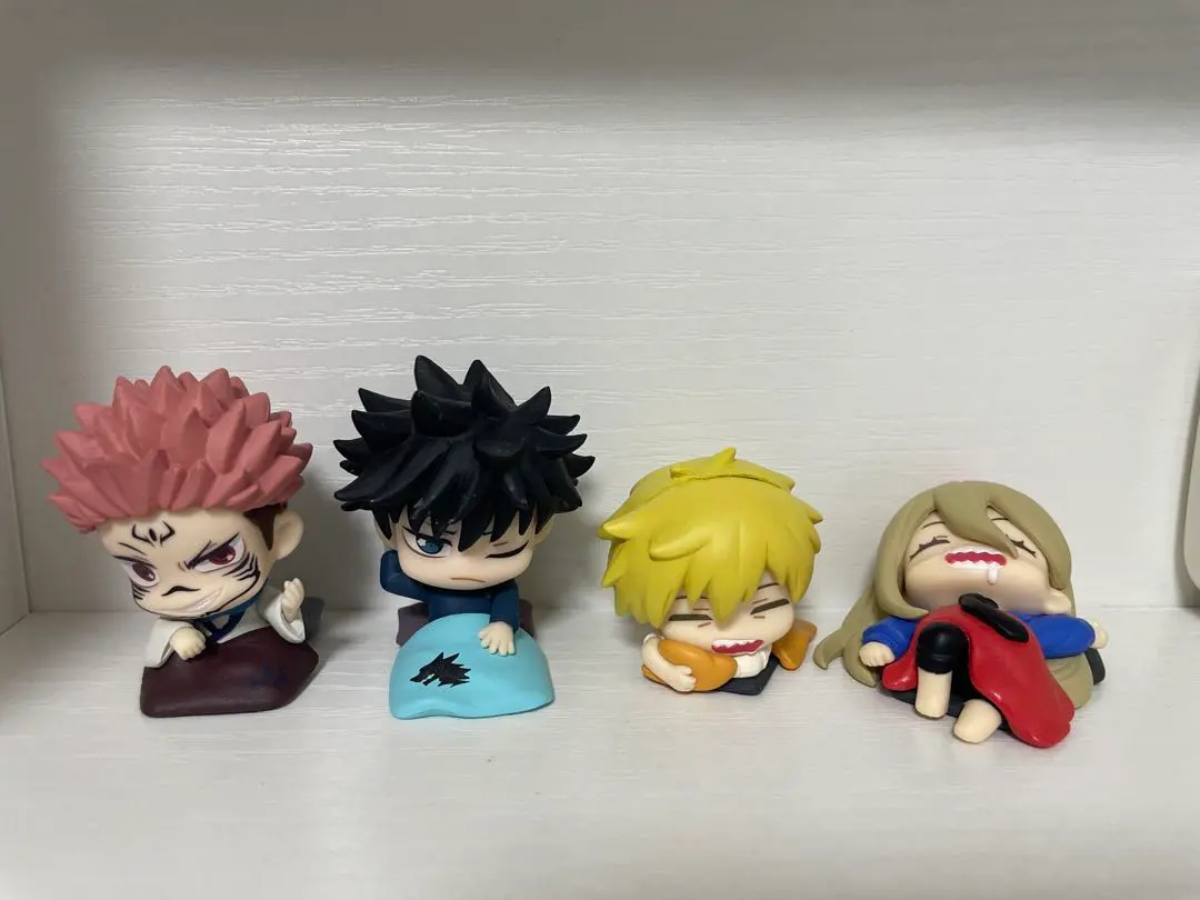 Thumbnail of Chainsaw Man & Jujutsu Kaisen Anime Character Figure 4-Piece Set