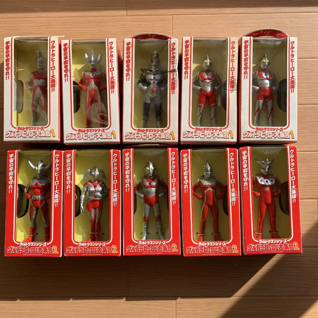 ウルトラヒーロー大集合1と2 全10種 ウルトラヒーロー大集合1と2 全10種 - メルカリ