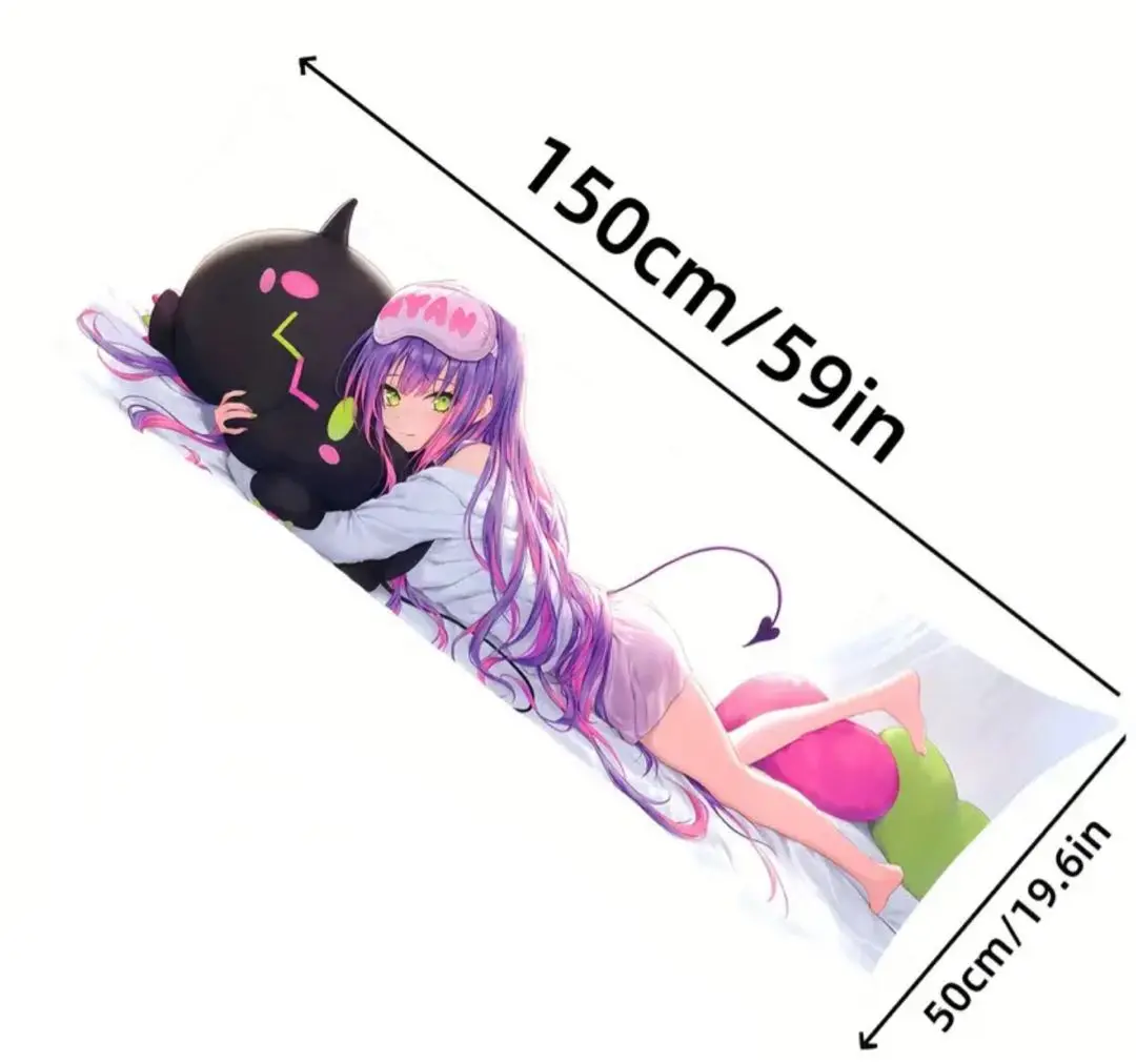 抱き枕カバー　常闇トワ　ホロライブ　VTuber　新品未開封 Amazon.co.jp: 常闇トワ 抱き枕カバー 160 cm x 50 cm 2way
