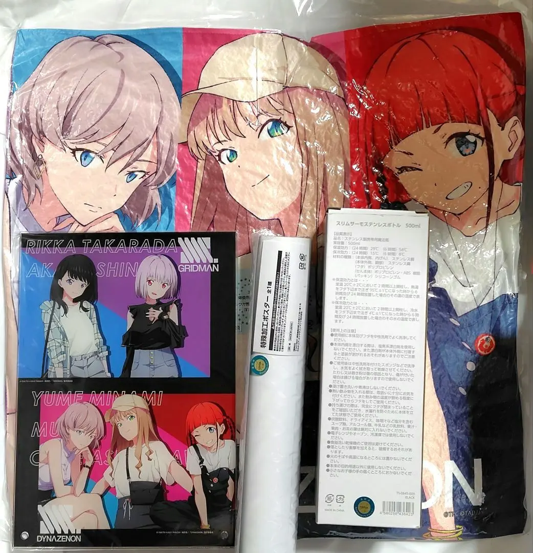 SSSS_DYNAZENON B2ポスター 南夢芽 西川伸司直筆サイン入り 漫画家 西川伸司描き下ろしプロジェクト『SSSS.DYNAZENON』編