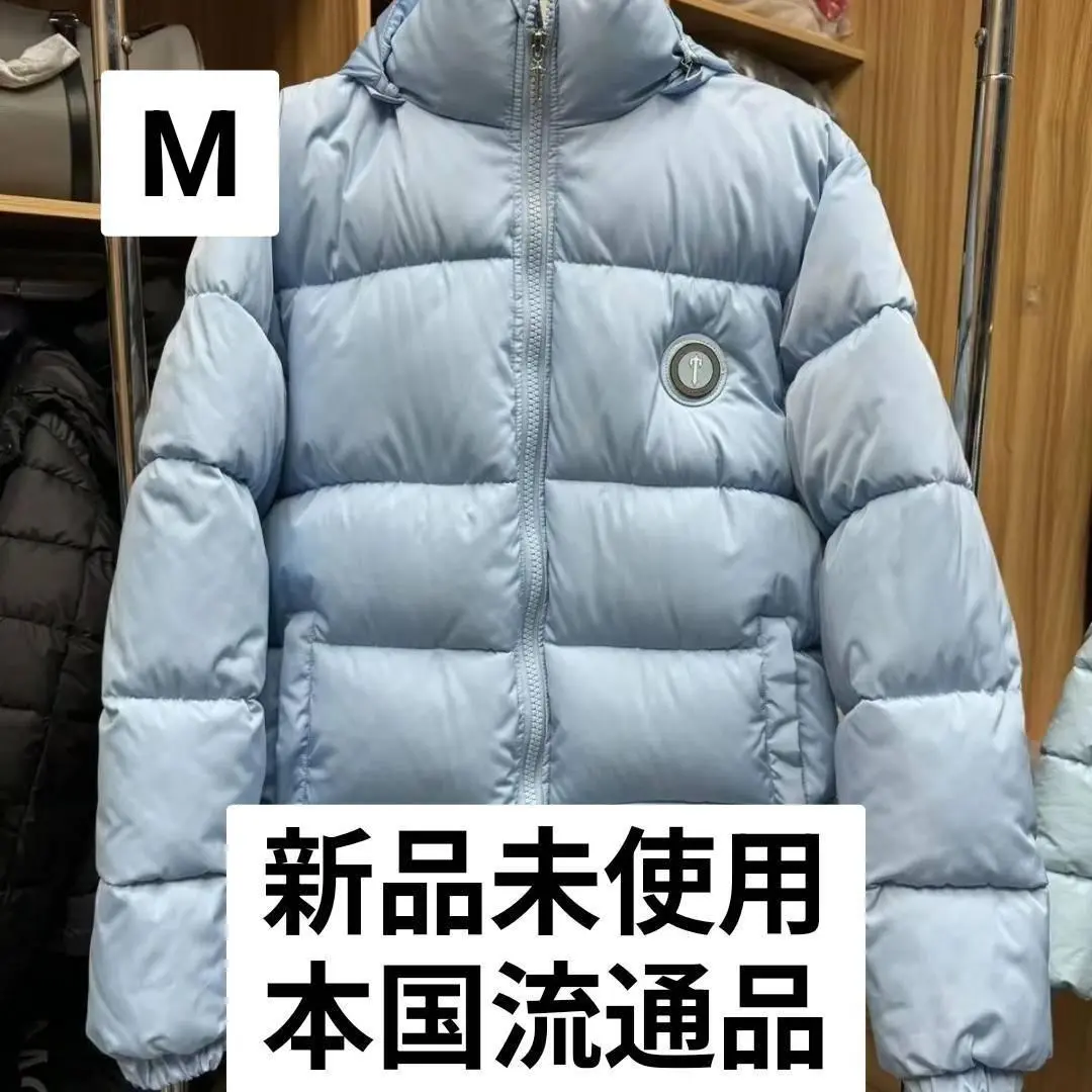 TRAPSTAR ライトブルーダウンジャケット 新品タグ付き TRAPSTAR ライトブルーダウンジャケット 新品タグ付き
