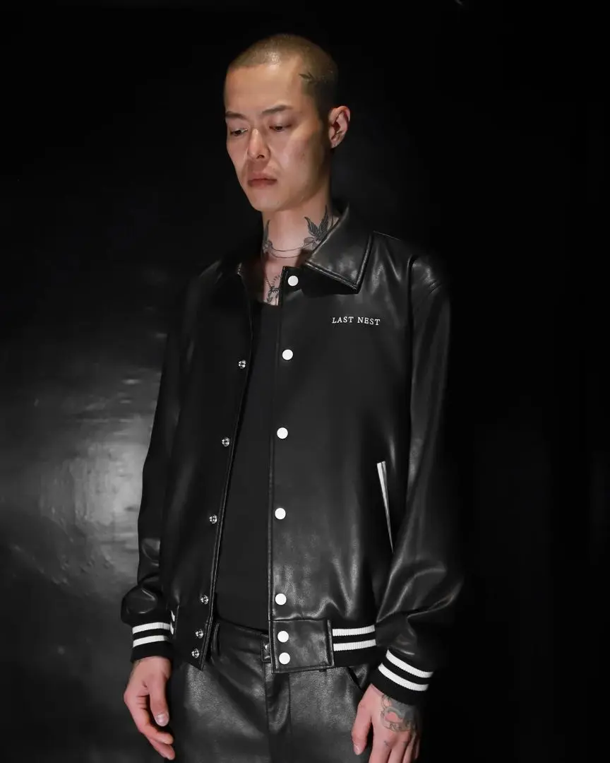 LAST NEST CORDUROY EMBLEM JACKET スタジャン LAST NEST CORDUROY EMBLEM JACKET スタジャン