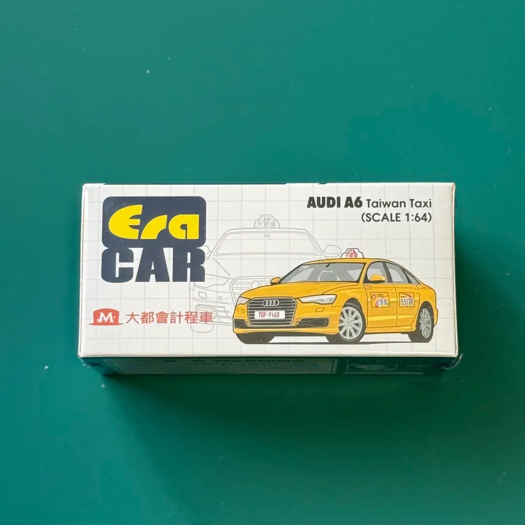 Thumbnail of EraCAR 1/64 Audi A6 Taiwan Taxi - Unopened, Rare Model