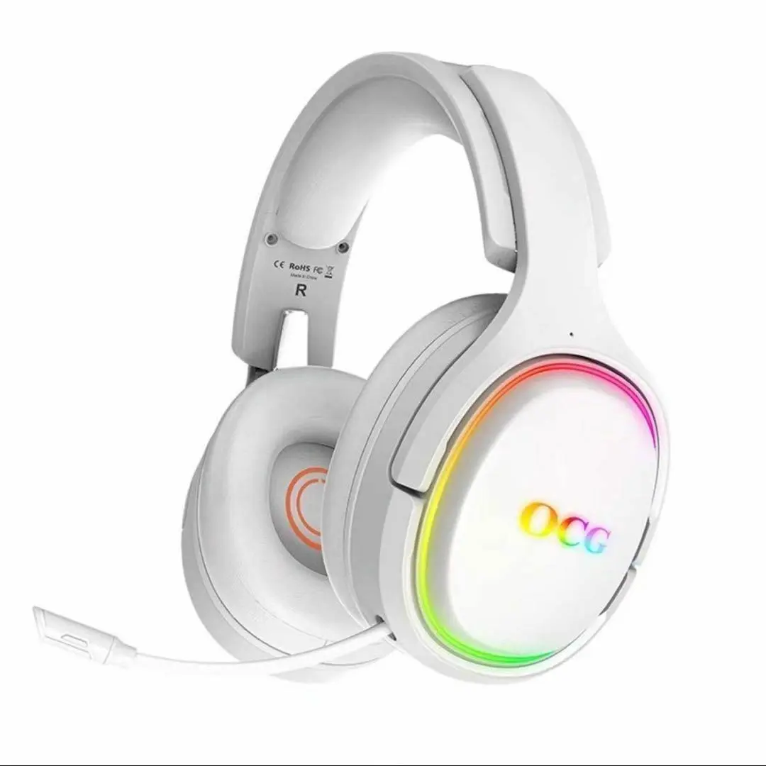 Thumbnail of ❤️New❤️ Gaming Headset White Headphones Leakage Prevention