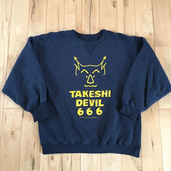 90s 元気が出るテレビ ショップ限定 スウェット 北野武 ビートたけし