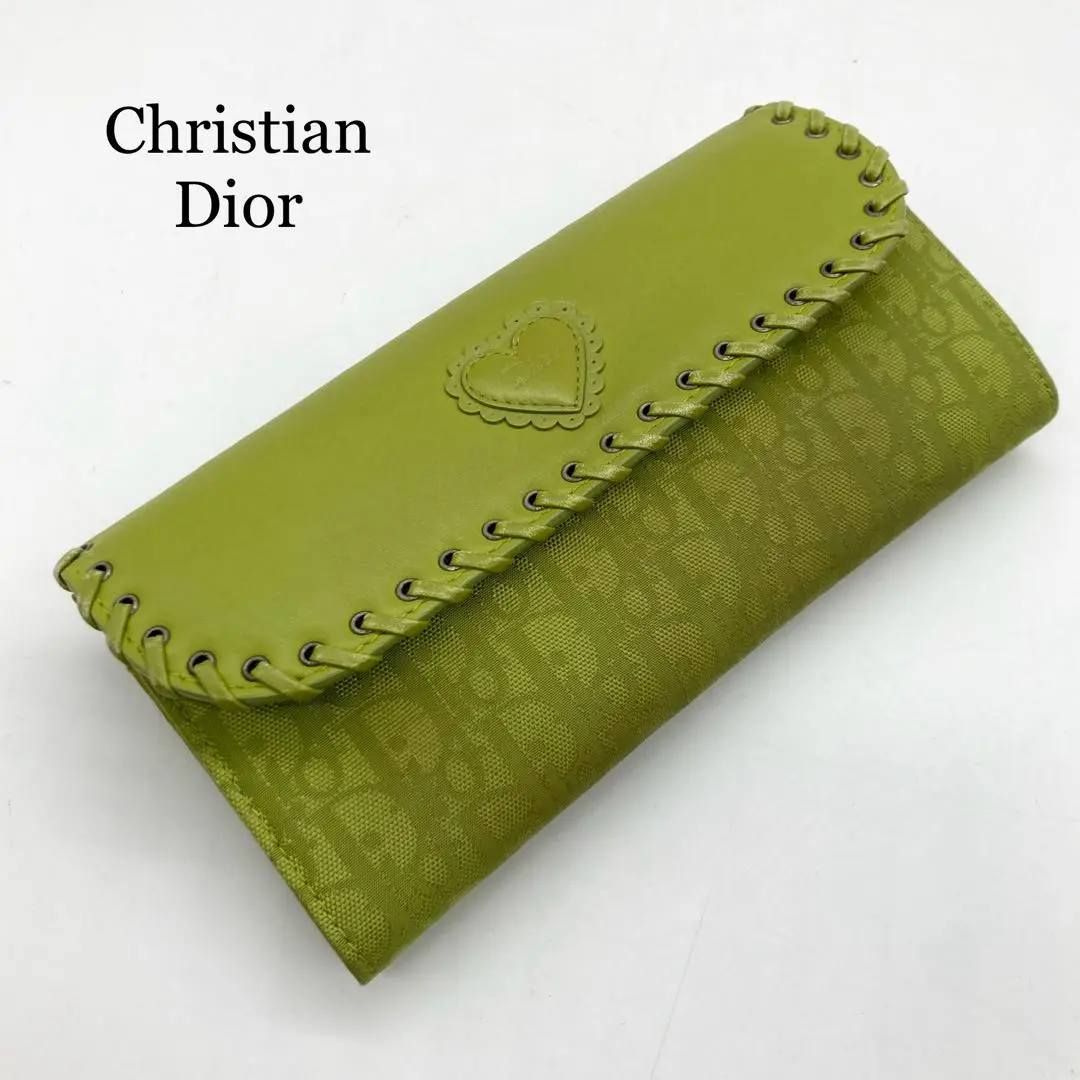 【希少】クリスチャンディオール 長財布 トロッター ハート リボン ロゴ 鍵付き 2025年最新】dior 財布 トロッター ハートの人気アイテム - メルカリ