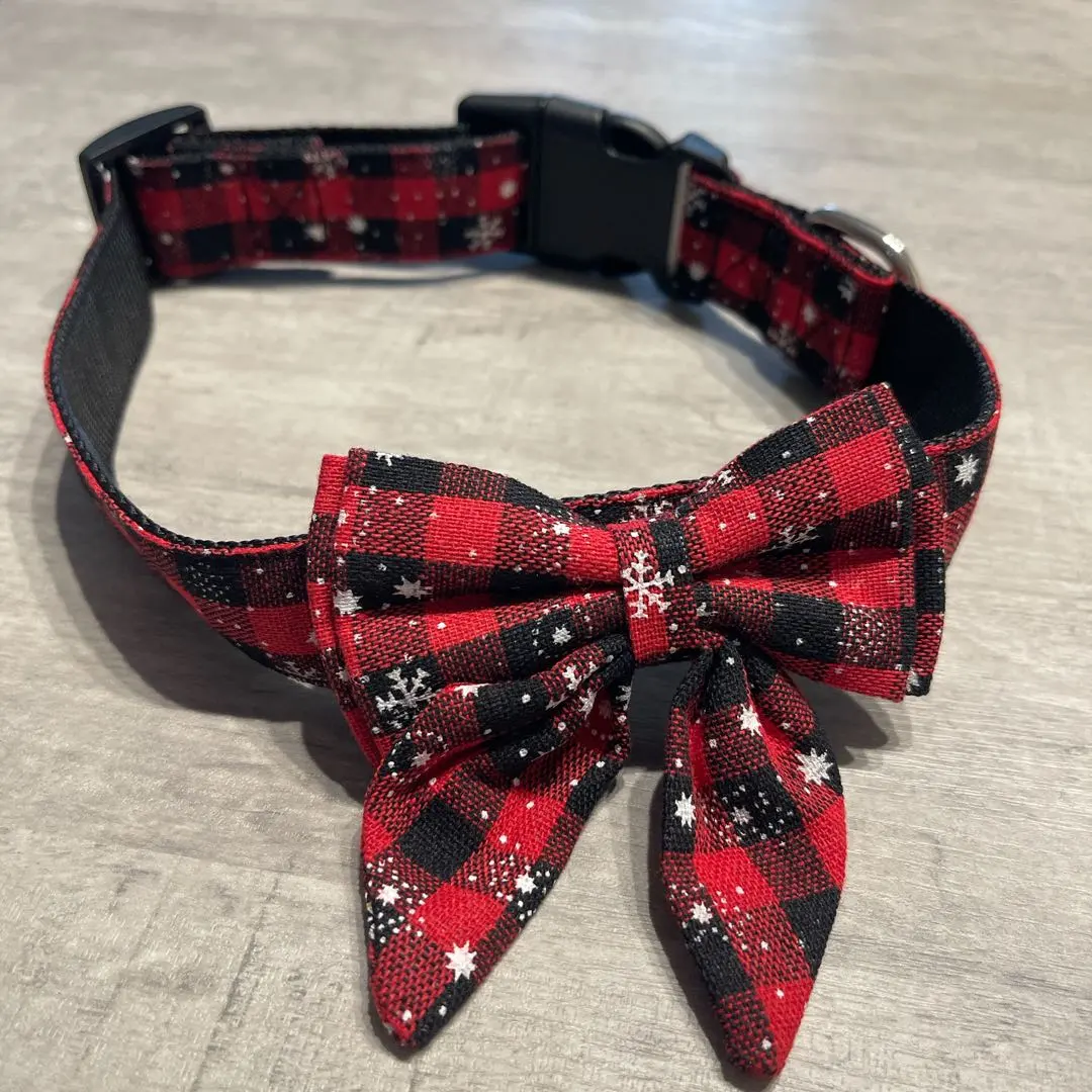 犬 貓 項圈 【L】聖誕節 犬用項圈 輕便 時尚 流行 的縮圖
