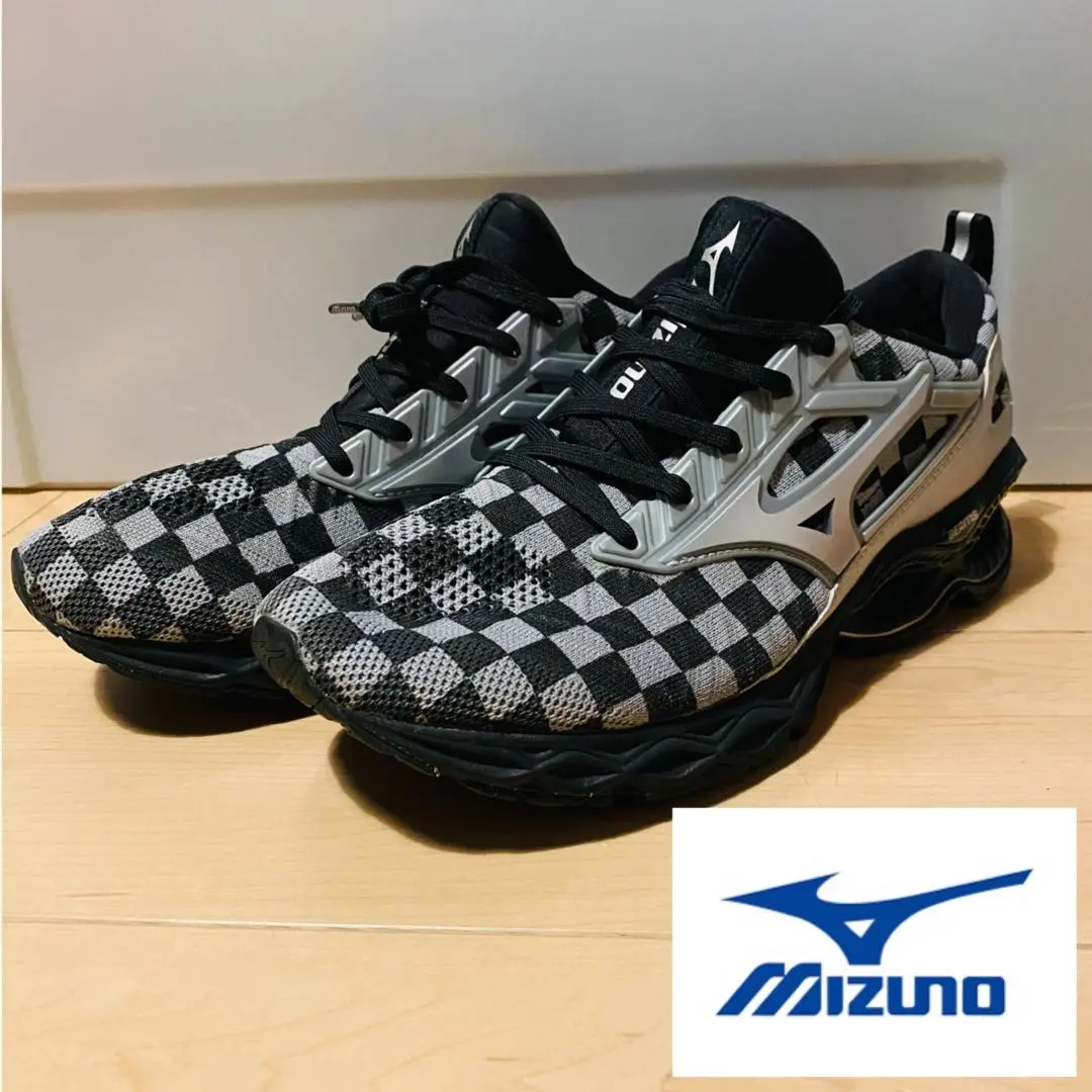 Mizuno Wave Creation 12 ネイビー/シルバー/イエロー c6e0f11a-77f0-4647-a6dd-