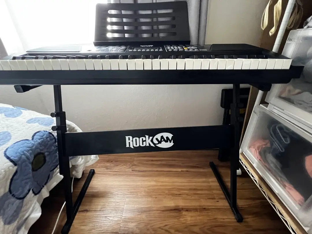 Amazon | [RockJam] [61キー 電子キーボード スーパーキット