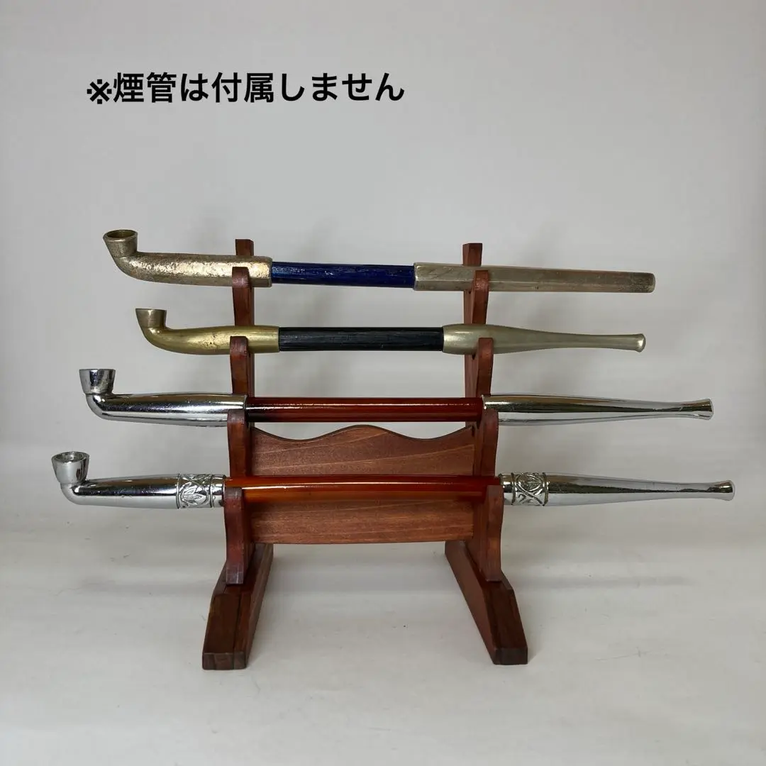 Thumbnail of Kiseru Rack, Holds 4, Made of Hinoki Cypress