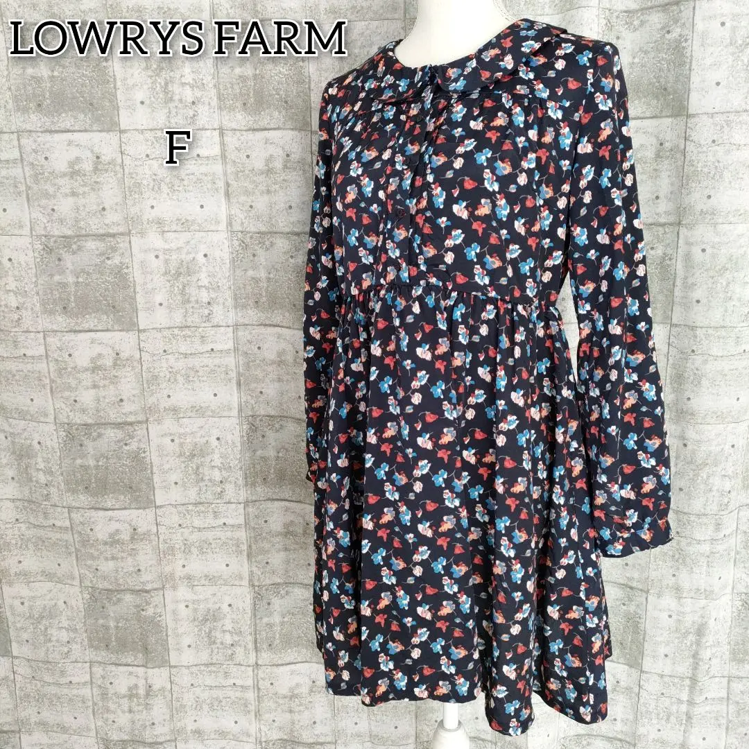 Thumbnail of LOWRYS FARM [F] Dress Knee-length Shirt Blouse Button Flare
