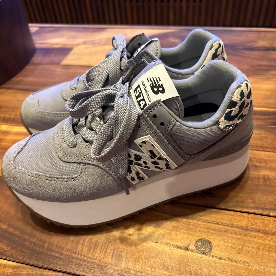 Daisuke Fujita❗ニューバランスWL574レオパード ハラコ Daisuke Fujita様専用❗ニューバランスWL574レオパード ハラコ