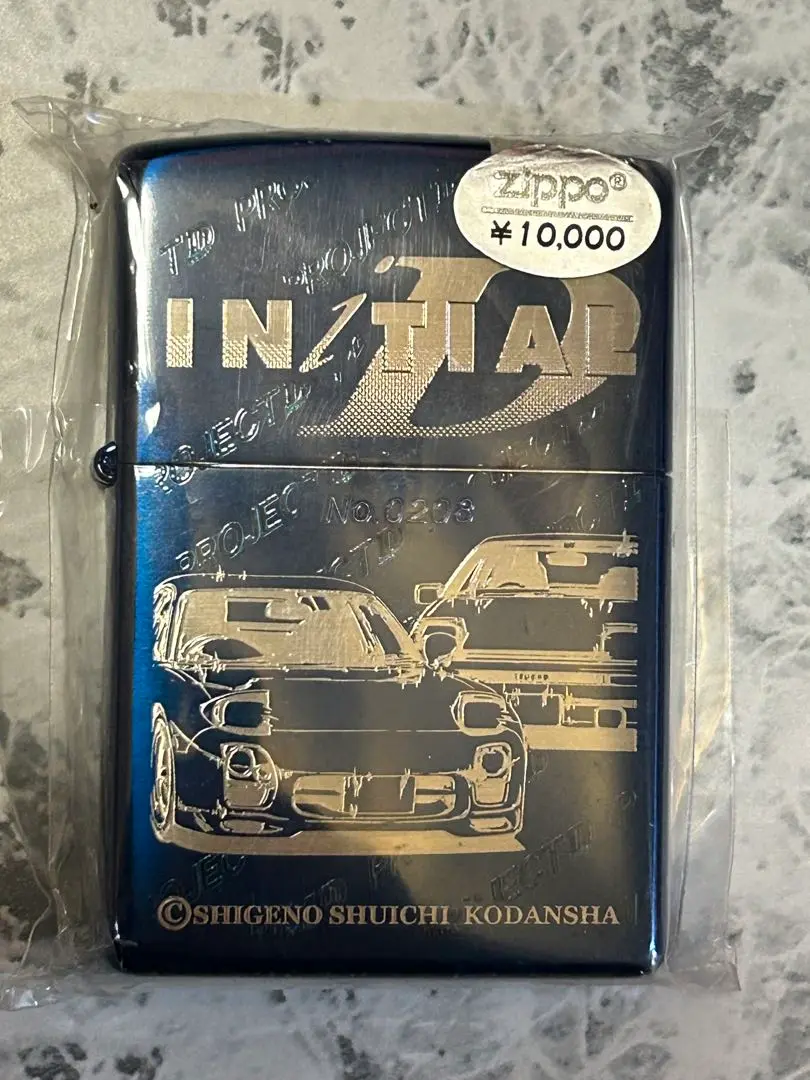 zippo 頭文字 D 3面加工 TUNED 86 4A-G 1998年製 zippo 頭文字 D 3面加工 TUNED 86 4A-G 限定品 希少モデル