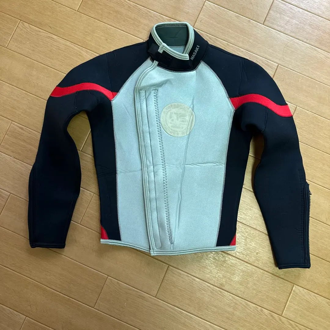 兒童用 潛水衣 長袖 前拉鍊 的縮圖