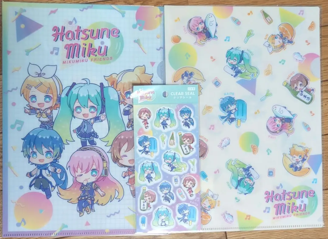 VOCALOID クリアファイル まとめ売り 初音ミク ドン・キホーテフェア 2024 クリアファイル kawaii