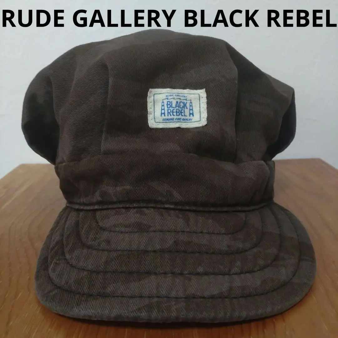 ルードギャラリーブラックレベル　キャスケット RUDE GALLERY BLACK REBEL（ルードギャラリーブラックレベル