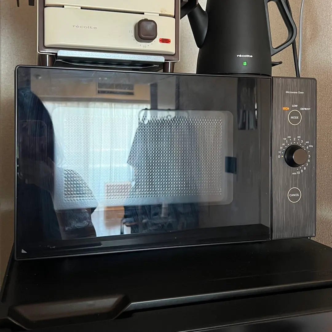 【美品】YAMAZEN YRL-F180(B) ブラック 電子レンジ　20年製 Amazon | [山善] 電子レンジ 18L 単機能 一人暮らし 二人暮らし