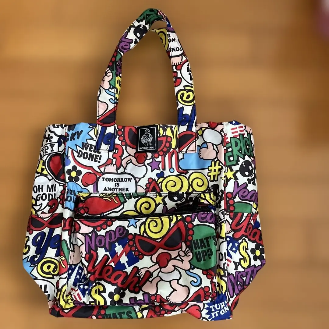 Thumbnail of Colorful Graphic Tote Bag [HYSMINI]