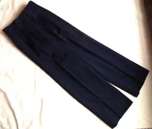 Thumbnail of Slacks, Suit Pants, Suit Trousers, 100% Wool, Navy, Business