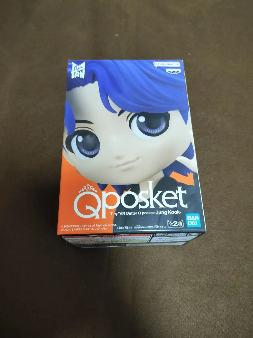 未使用未開封品　Qposket　TinyTAN Butter　SUGA / Jimin　フィギュア　 Aカラー　2個セット