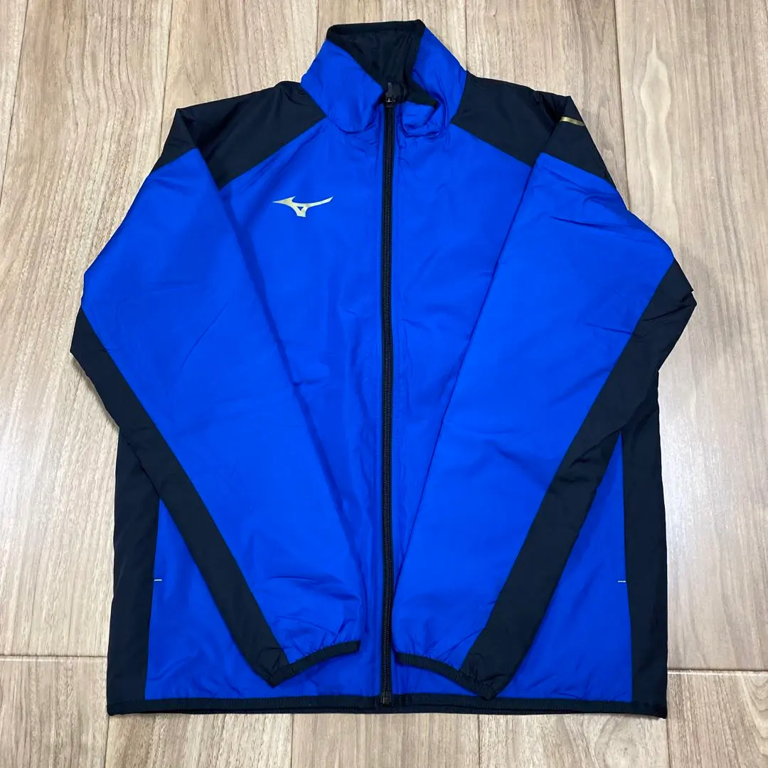 Thumbnail of Mizuno Tennis Windbreaker, Size M, Blue, Excellent Condition