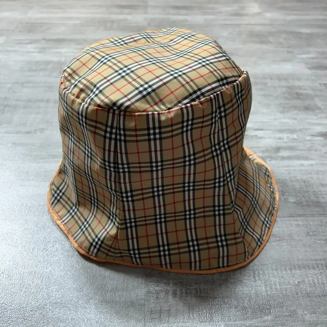 burberry golf バーバリー バケットハット ノヴァチェック ブラック BURBERRY GOLF】ブラック バケットハット - メルカリ