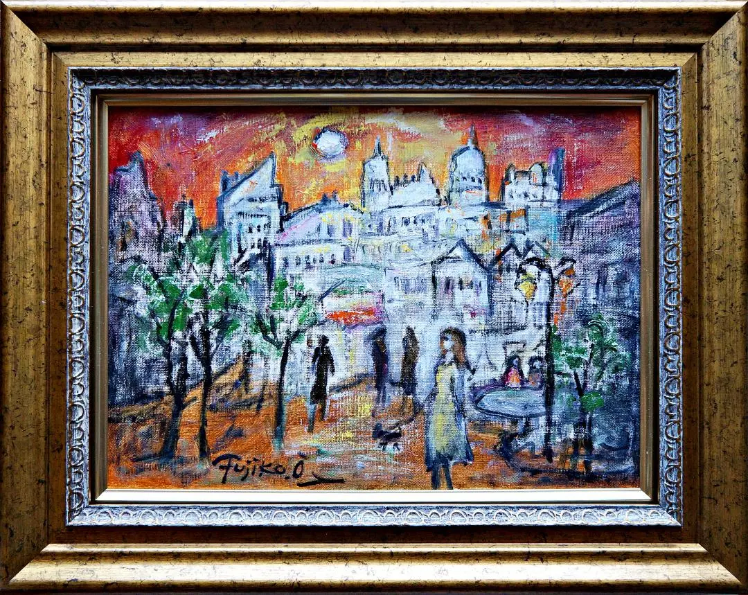 大澤扶二子■モンサンミッシェル■額新品■送料無料■絵画■油絵■油彩画■風景画■ 大澤扶二子□モンサンミッシェル□額新品□送料無料□絵画□油絵