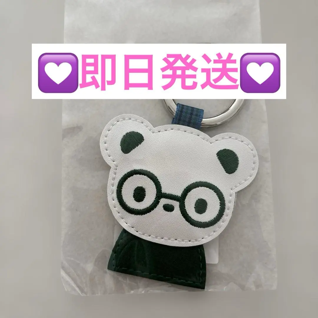 ファミリア　ネームホルダー　ハニーちゃん 新品未使用】ファミリア ネームホルダー ハニーちゃん ブルー