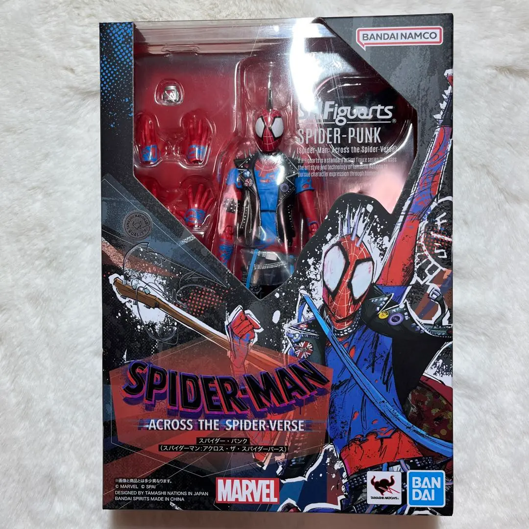 新品未開封 スパイダー・パンク(スパイダーマン:アクロス・ザ・スパイダーバース) 2025年最新】S.H.Figuarts スパイダー・パンク(スパイダーマン