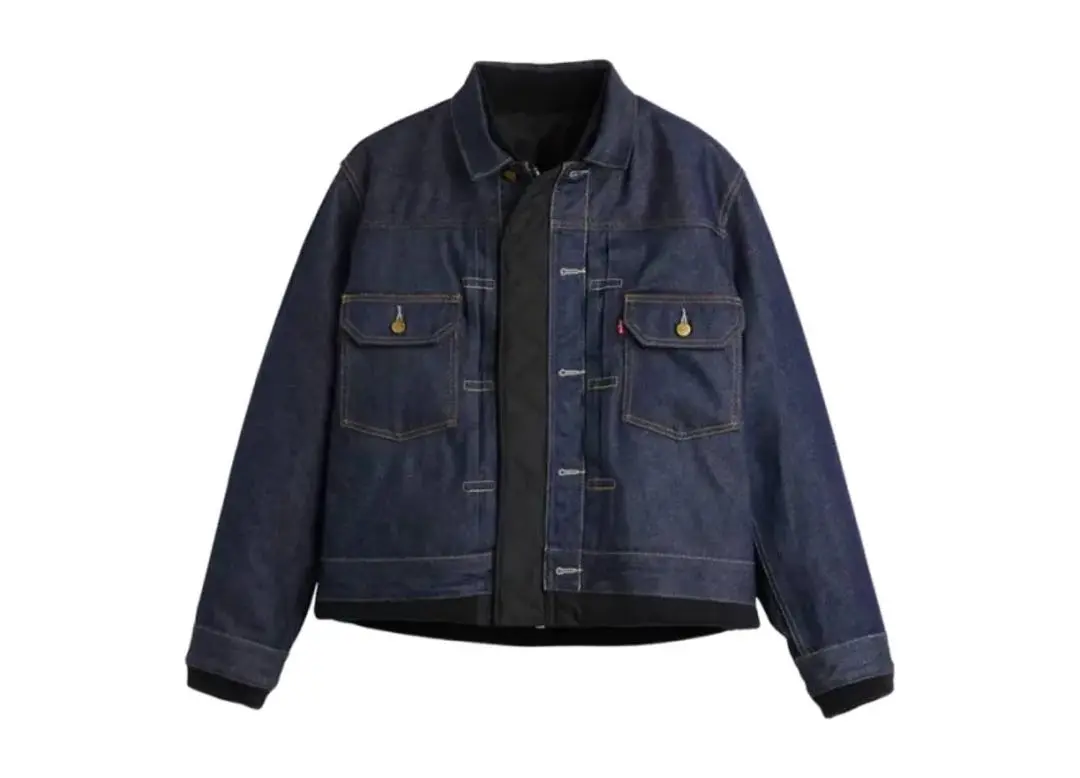 sacai デニムボレロ ハーフスリーブ カーディガン アームベスト 2025年最新】sacai デニムの人気アイテム - メルカリ