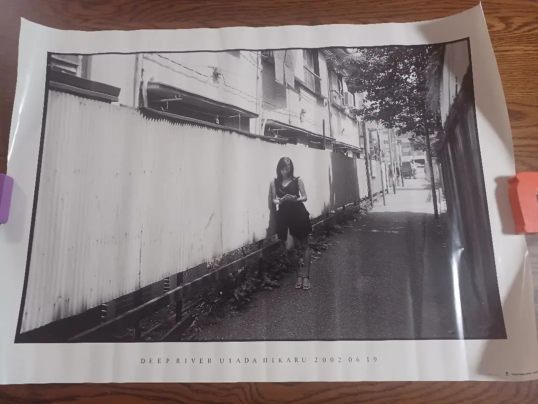 【値下げ交渉OK】超レア 宇多田ヒカル deep river 特典ポスター DEEP RIVER poster UTADA HIKARU photographed by Daido