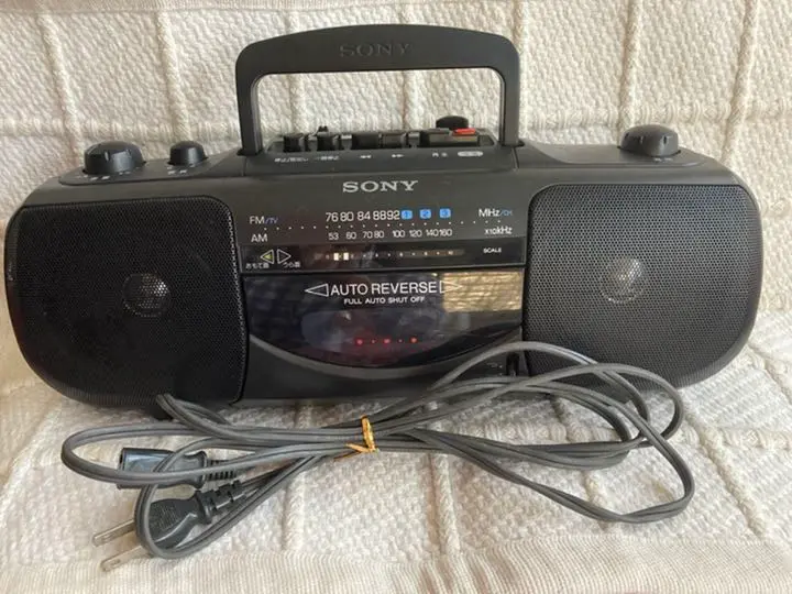 レトロ 家電 ラジカセ カセットテープ ラジオ ソニー CFS-E16　未使用品 SONY ソニー ラジカセ レトロ CFS-E16 96年製 ラジオ カセット