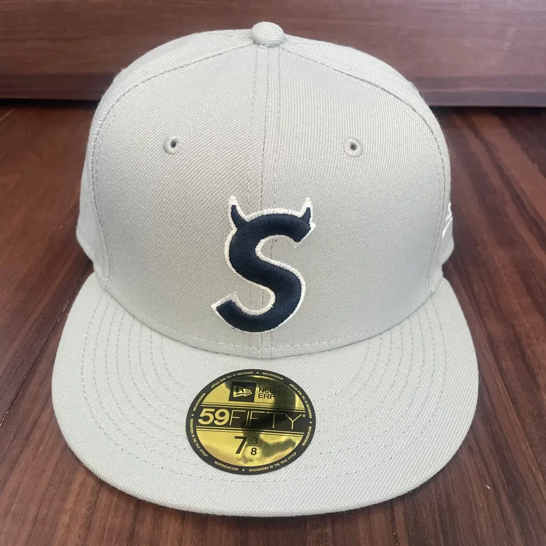 美品】Supreme S Logo New Era ツノ Black