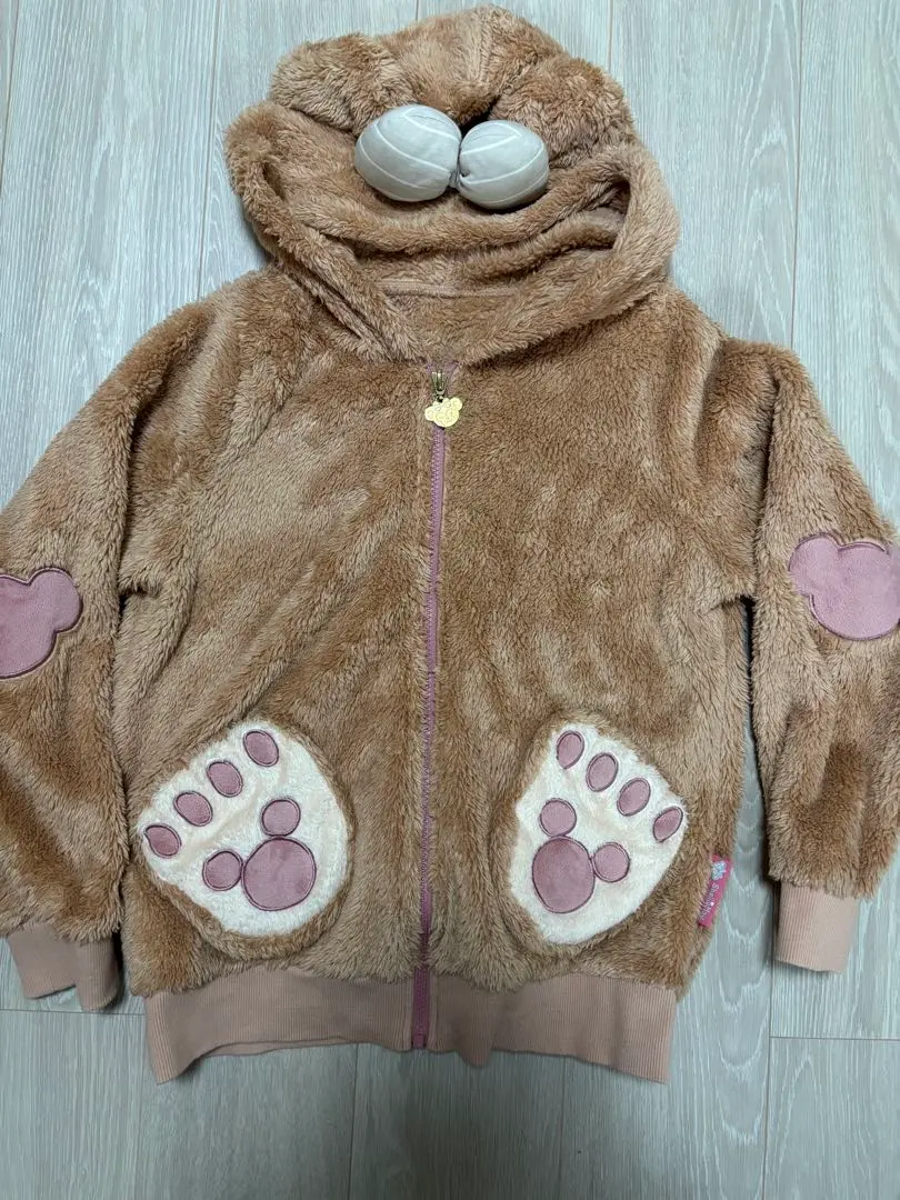 雪莉玫 連帽衫 絨毛連帽衫 著ぐるみ 達菲 迪士尼S 的縮圖