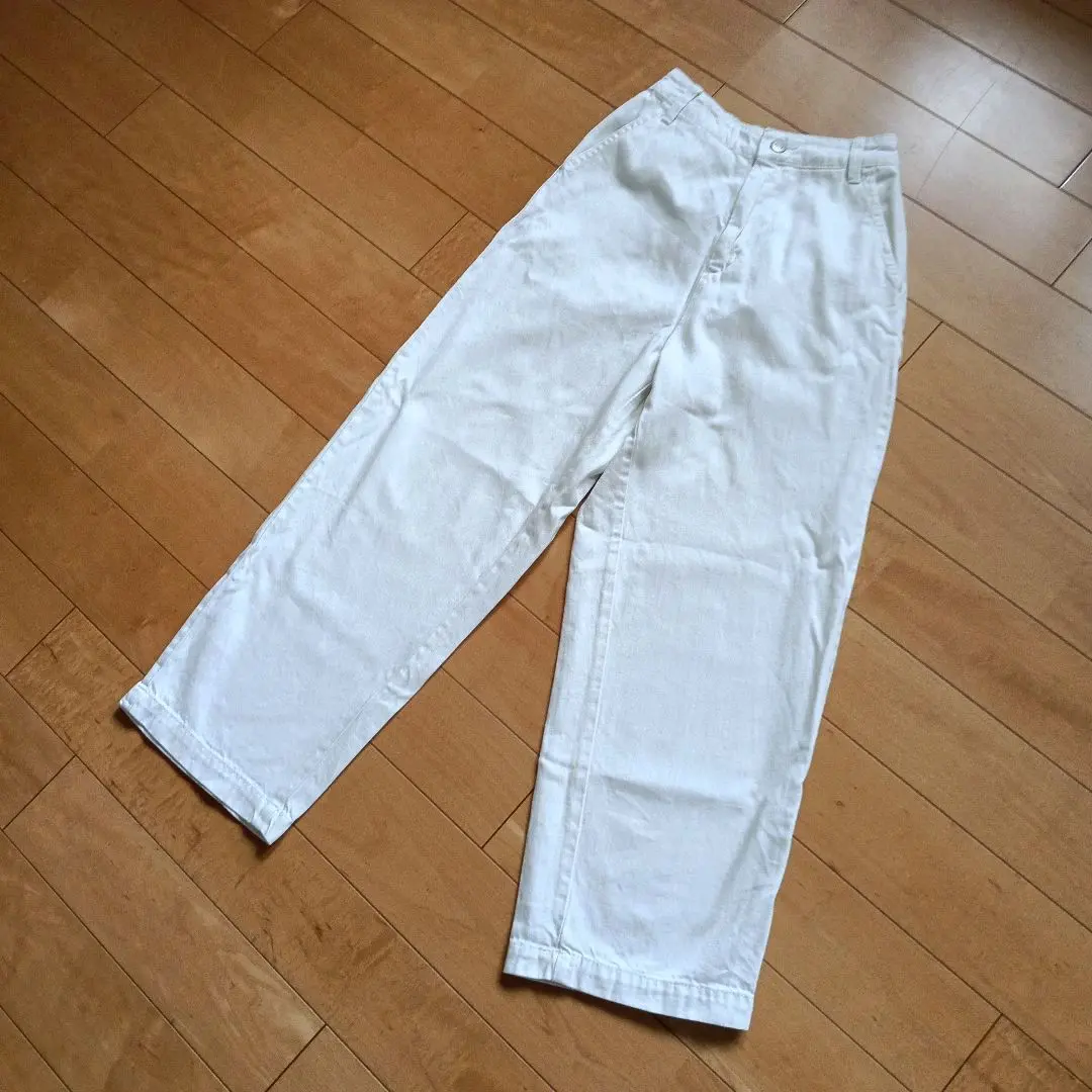 Thumbnail of Wide Leg Pants Denim Pants Ivory Women's S Size